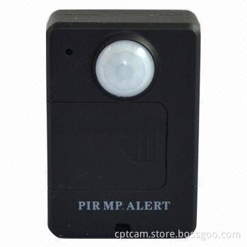 Mini GSM Bug A9 Bodyheat Sensing Infrared Alarm System with Motion Detector Alert and SIM Card Slot